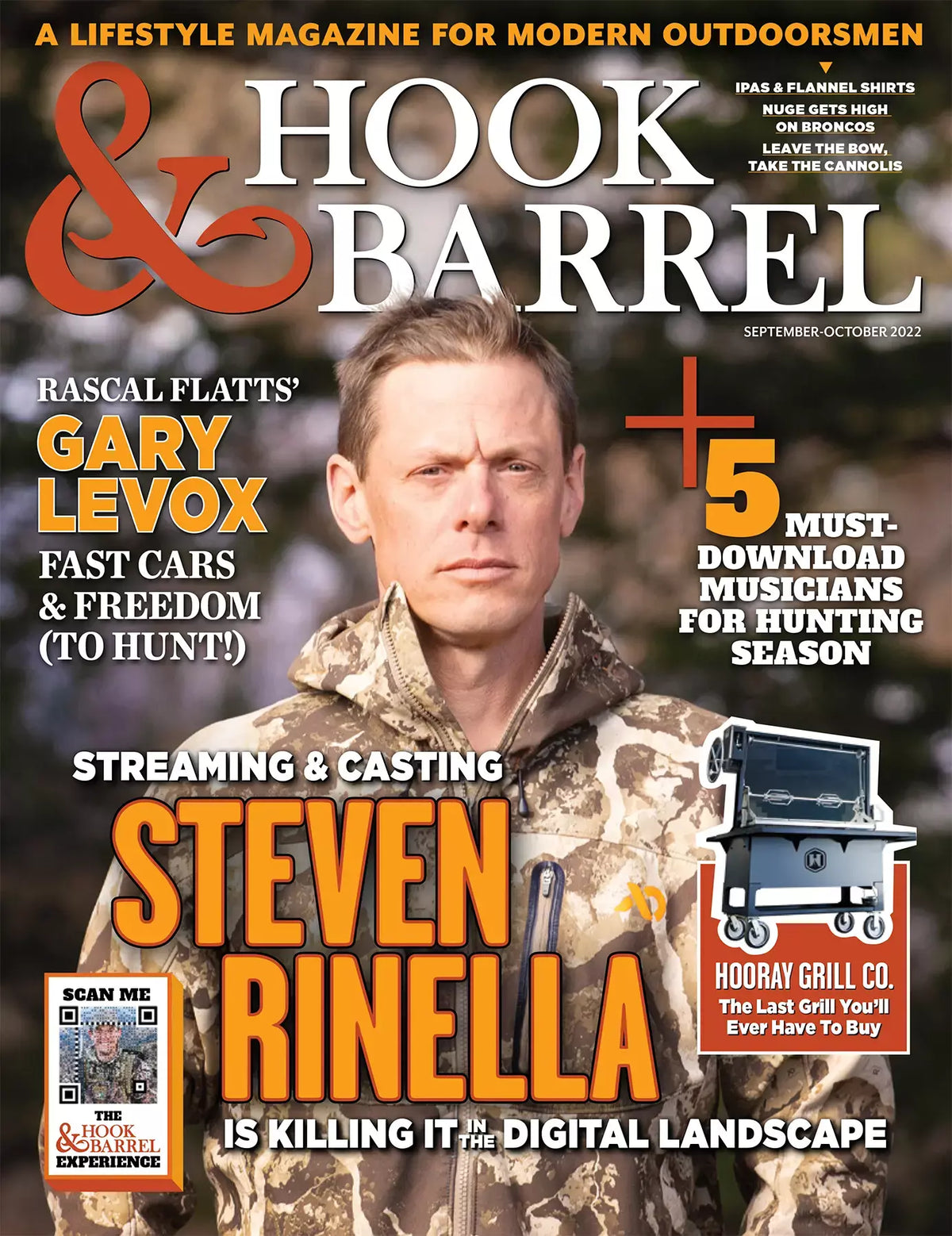 MeatEater's Steve Rinella (September/October 2022)