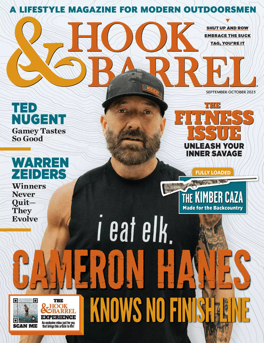 Cameron Hanes Knows No Finish Line (September/October 2023)