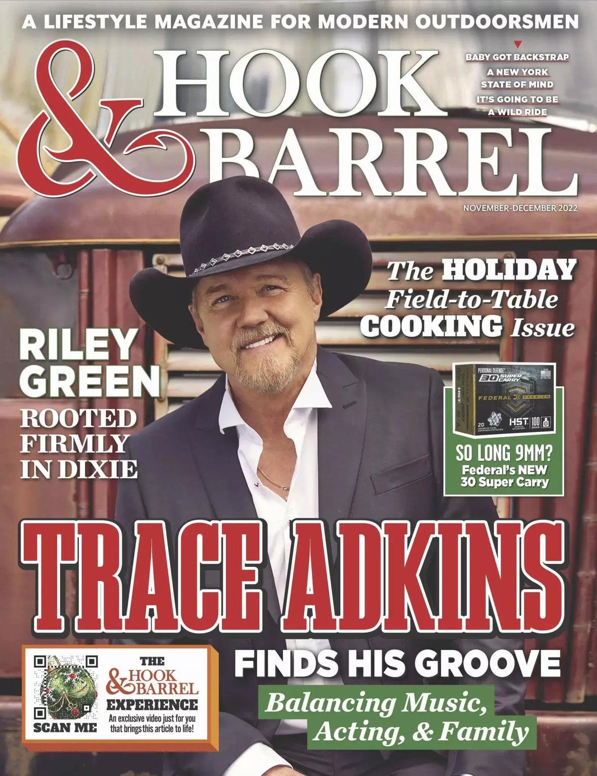 Trace Adkins Finds His Groove (November/December 2022)